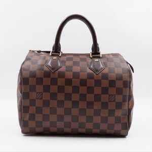 CC33 ❤️ Louis Vuitton Damier Ebene Speedy 25